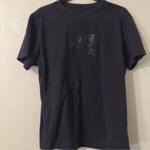 Thrasher Black Men's T-Shirt, Size L, slim fit